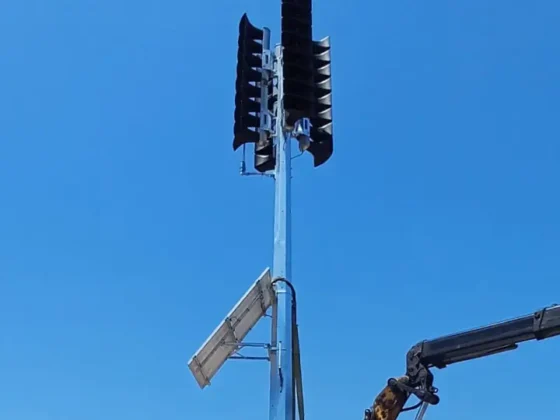 Sistema de aviso a la población en instalación – presa del Foix (Lafcarr)